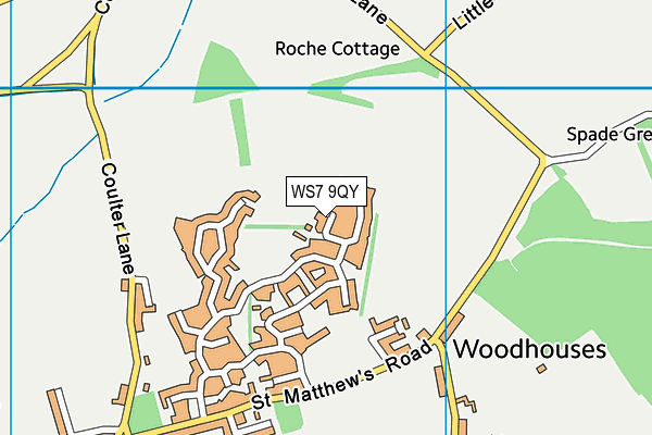 Map of HEDGEHOG SERVICES LTD at district scale