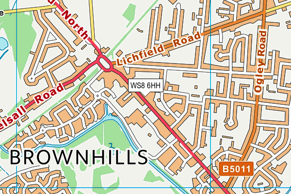 Map of POUNDWORLD AND PLUS LIMITED at district scale