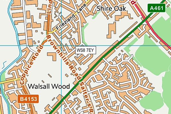 Map of SMITHS OF WALSALL LTD at district scale