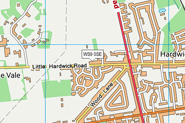Map of RJH COLLINS TRANSPORT LTD at district scale