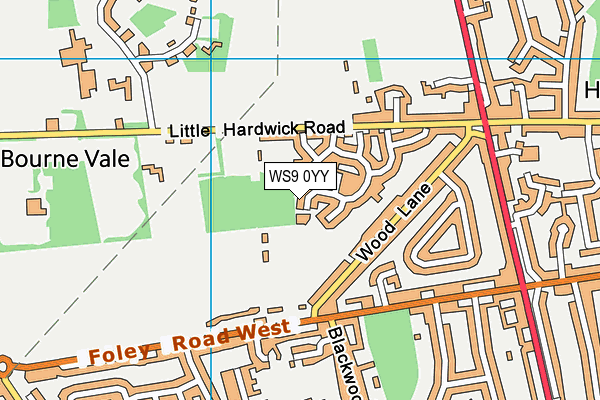 Map of PROFILE ROOFING & CLADDING LTD at district scale