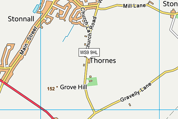 Map of CLIFTON OLD HALL DEVELOPMENTS LTD at district scale