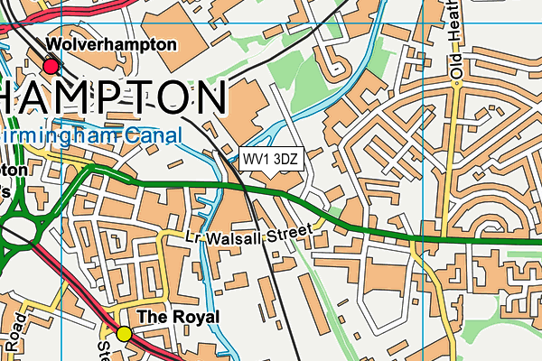 Map of URBAN MOORINGS C.I.C. at district scale