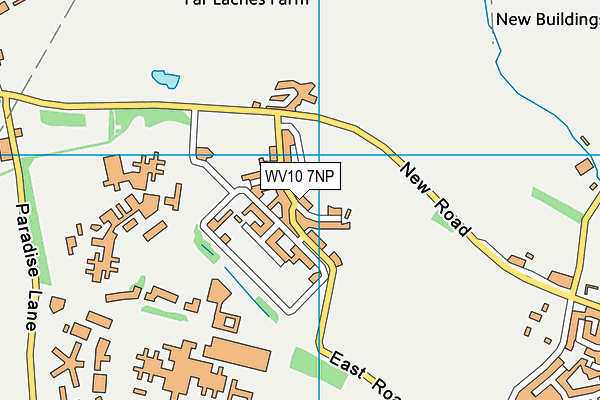 WV10 7NP map - OS VectorMap District (Ordnance Survey)