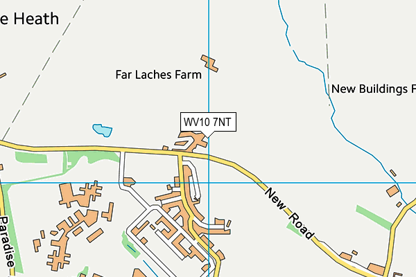 WV10 7NT map - OS VectorMap District (Ordnance Survey)