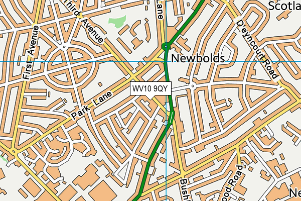 Map of PROPERTY MANAGED LTD at district scale