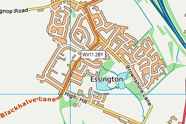 Map of ASTON INDUSTRIAL ROOFING (WALSALL) LIMITED at district scale