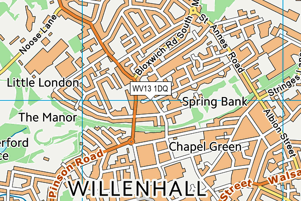 Map of MIDLAND CAR REPAIRS LTD at district scale