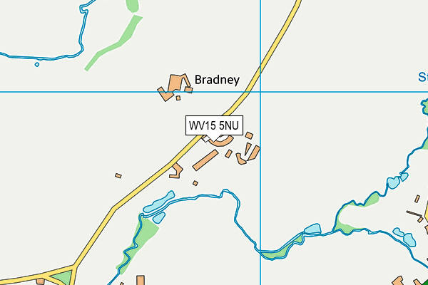 WV15 5NU map - OS VectorMap District (Ordnance Survey)
