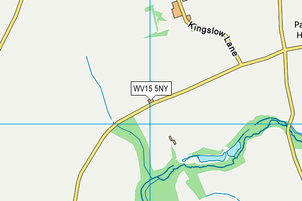 WV15 5NY map - OS VectorMap District (Ordnance Survey)