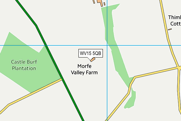 WV15 5QB map - OS VectorMap District (Ordnance Survey)