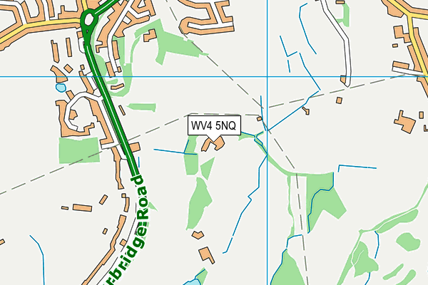 WV4 5NQ map - OS VectorMap District (Ordnance Survey)