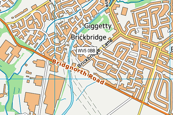 WV5 0BB map - OS VectorMap District (Ordnance Survey)