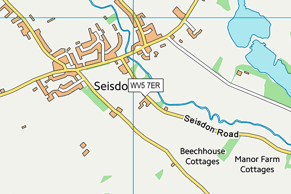 Map of COACH HOUSE DEVELOPMENTS (SEISDON) LIMITED at district scale