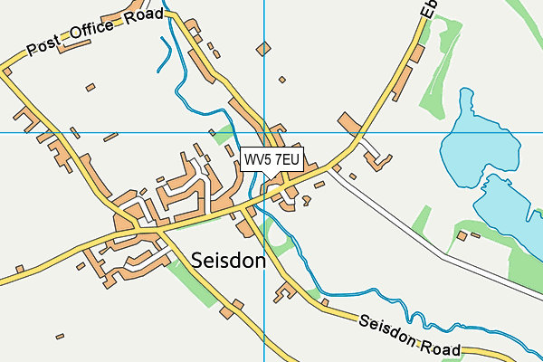 WV5 7EU map - OS VectorMap District (Ordnance Survey)