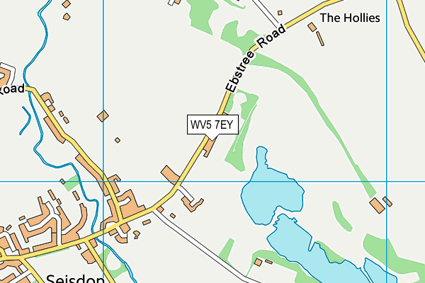 WV5 7EY map - OS VectorMap District (Ordnance Survey)