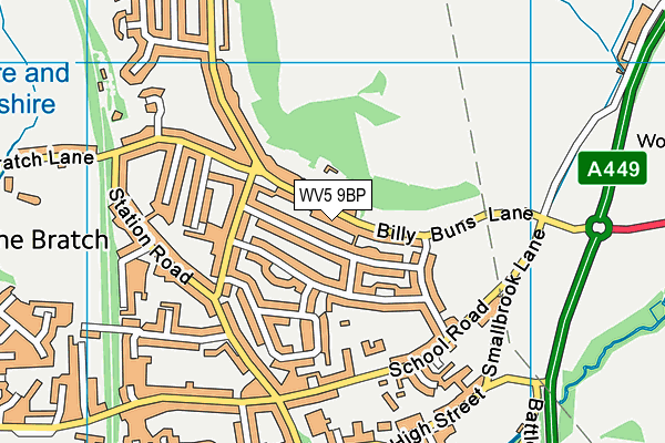 Map of WISEWULF SECURITY & ELECTRICAL LTD at district scale