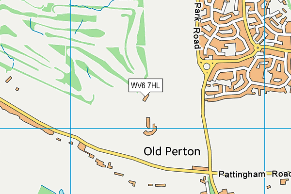 WV6 7HL map - OS VectorMap District (Ordnance Survey)