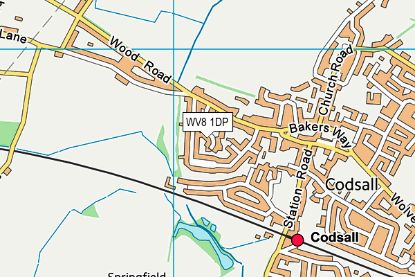Map of WOLVERHAMPTON CLINIC LIMITED at district scale