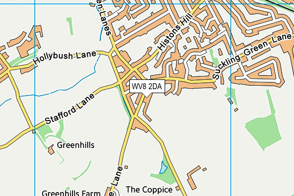 Map of A DUNNE ELECTRICAL SERVICES LTD at district scale