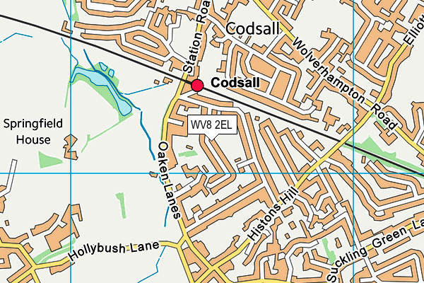 Map of CODSALL BUILDING SERVICES LIMITED at district scale