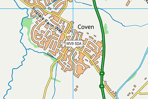 Map of COVEN COMPUTERS LIMITED at district scale