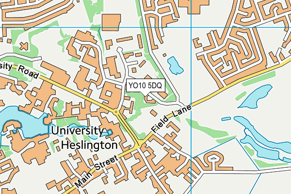 Map of MELTON COLLEGE LTD at district scale