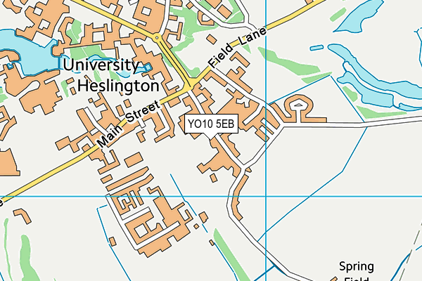 Map of YORK MAZE LIMITED at district scale