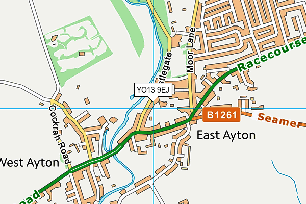 Map of EAST AYTON ACCOUNTANCY LIMITED at district scale