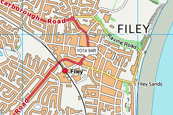 Map of FILEY WHITE HOUSE LIMITED at district scale