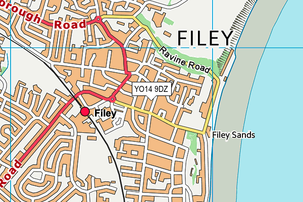 Map of FILEY PETS & GARDENS LIMITED at district scale