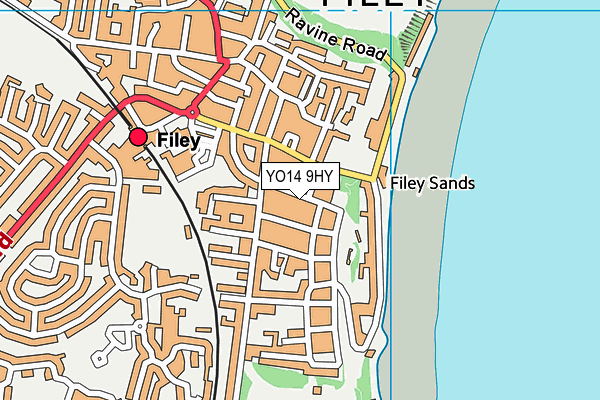 Map of FILEY ACCOUNTANTS LIMITED at district scale