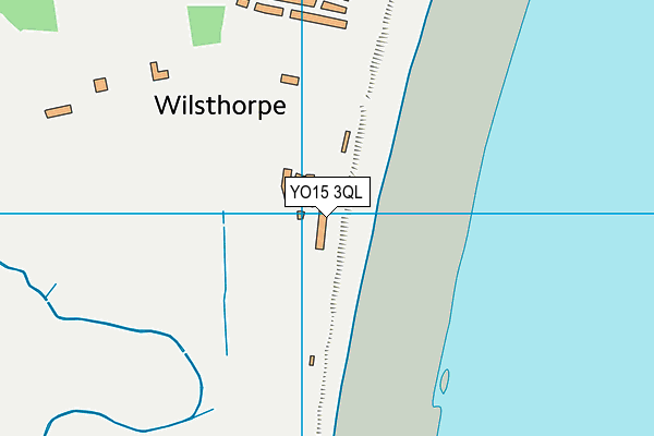 YO15 3QL map - OS VectorMap District (Ordnance Survey)