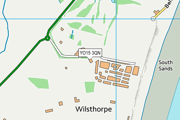 YO15 3QN map - OS VectorMap District (Ordnance Survey)