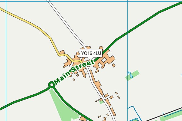 Palms Leisure Club map (YO16 4UJ) - OS VectorMap District (Ordnance Survey)