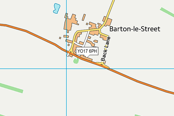 YO17 6PH map - OS VectorMap District (Ordnance Survey)