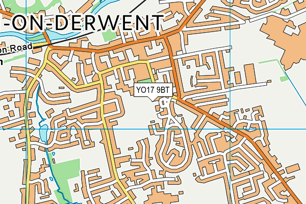 YO17 9BT map - OS VectorMap District (Ordnance Survey)