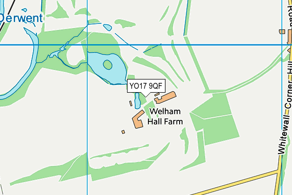 YO17 9QF map - OS VectorMap District (Ordnance Survey)