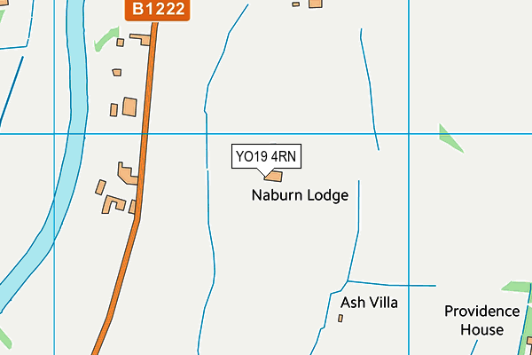 YO19 4RN map - OS VectorMap District (Ordnance Survey)