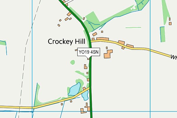 YO19 4SN map - OS VectorMap District (Ordnance Survey)