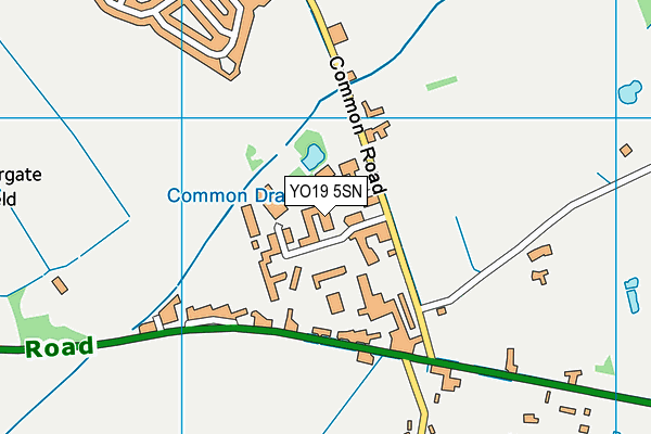 Map of SIMPSON (YORK) EST TRUSTEE LIMITED at district scale