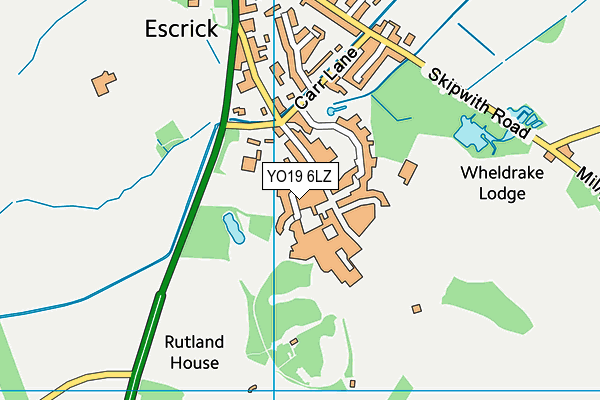 Map of DJR LETTINGS LIMITED at district scale