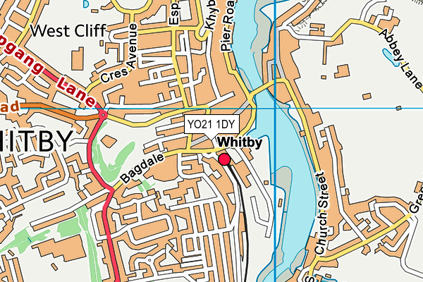 Map of CLARENCE HOUSE (WHITBY) MANAGEMENT COMPANY LTD at district scale