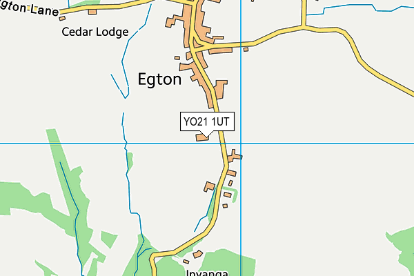 Egton Church of England Voluntary Aided Primary School map (YO21 1UT) - OS VectorMap District (Ordnance Survey)