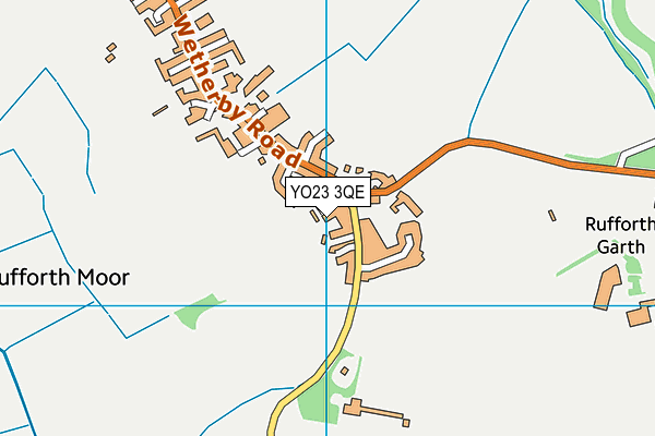 YO23 3QE map - OS VectorMap District (Ordnance Survey)