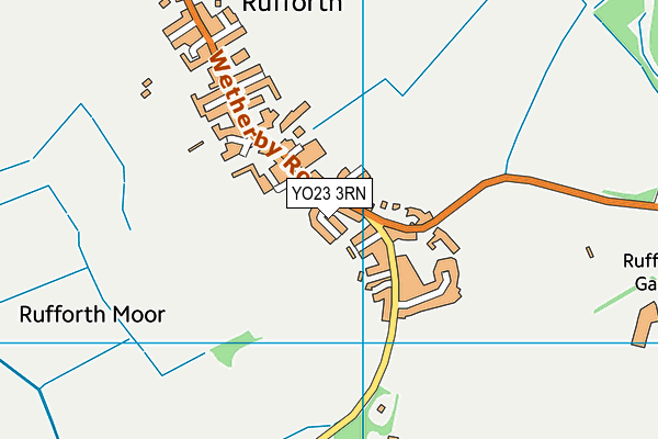 YO23 3RN map - OS VectorMap District (Ordnance Survey)