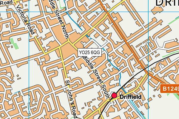 Map of ULLYOTTS (RURAL) LIMITED at district scale