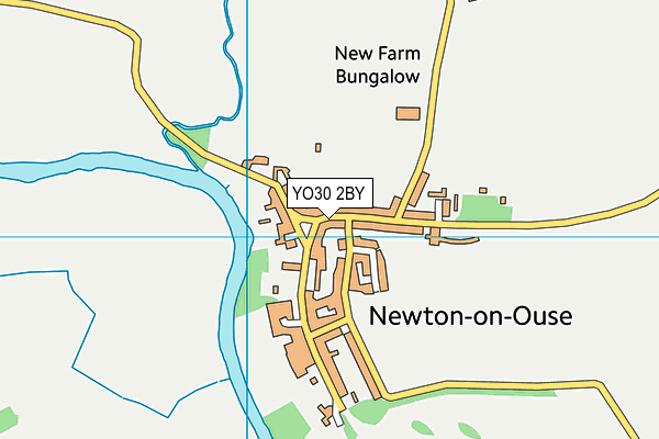 YO30 2BY map - OS VectorMap District (Ordnance Survey)