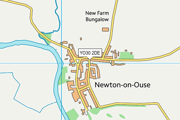 YO30 2DE map - OS VectorMap District (Ordnance Survey)