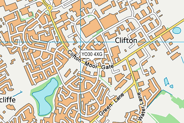 Map of CLIFTON CARPET CENTRE LIMITED at district scale
